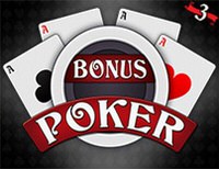 Bonus Poker - 3 Hands